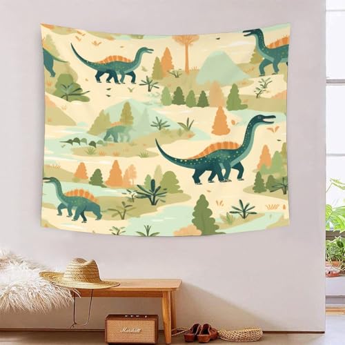 ICFGHJQRS Dinosaur 3D-Druck Wandteppich Poster Wanddekoration Tapestry Zubehör Raumteiler Wandteppich Verwendet In Schlafzimmer, Wohnzimmer, Tagesdecke, Wanddekoration 150cmx200cm von ICFGHJQRS
