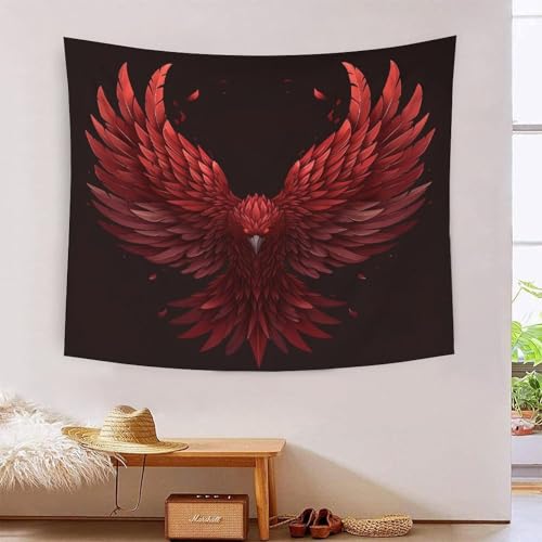 ICFGHJQRS Eagle 3D-Druck Wandteppich Poster Wanddekoration Tapestry Zubehör Raumteiler Tapisserie Für Wohnzimmer Schlafzimmer Schlafsaal 130cmx150cm von ICFGHJQRS
