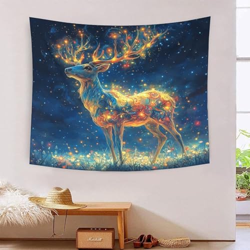ICFGHJQRS Elk 3D-Druck Wandteppich Poster Wanddekoration Tapestry Zubehör Raumteiler Tapisserie für Schlafzimmer Wohnzimmer 180cmx230cm ICFGHJQRS Elk 3D-Druck Wandteppich Poster Wanddekoration Tapestry Zubehör Raumteiler Tapisserie für Schlafzimmer Wohnzimmer 180cmx230cm von ICFGHJQRS