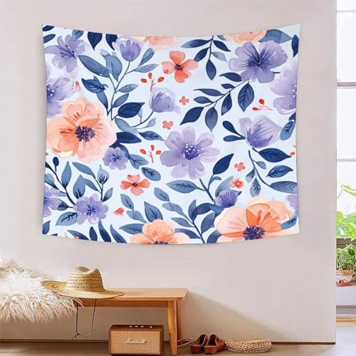 ICFGHJQRS Flower 3D Druck Wandteppich Poster Wanddekoration Tapestry Stoff Wand hängende Dekoration für Wohnzimmer Schlafzimmer Schlafsaal 100cmx150cm von ICFGHJQRS