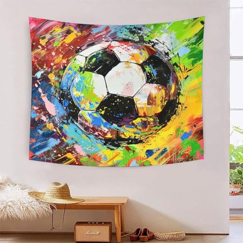 ICFGHJQRS Football 3D-Druck Wandteppich Poster Wanddekoration Tapestry Zubehör Raumteiler Tapisserie Für Schlafzimmer, Wohnzimmer, Schlafsaal 100cmx150cm ICFGHJQRS Football 3D-Druck Wandteppich Poster Wanddekoration Tapestry Zubehör Raumteiler Tapisserie Für Schlafzimmer, Wohnzimmer, Schlafsaal 100cmx150cm von ICFGHJQRS