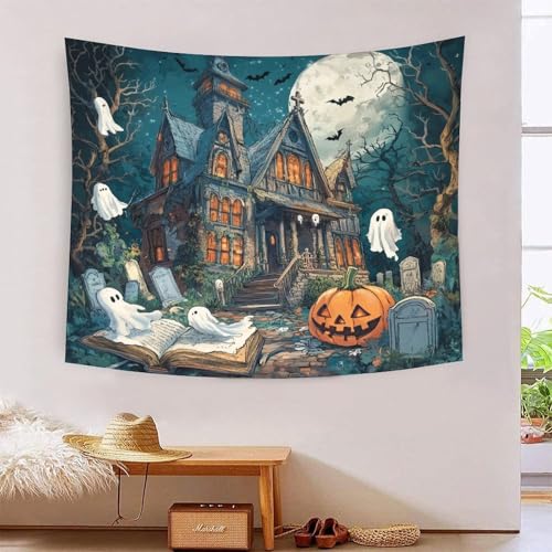 ICFGHJQRS Halloween Ancient Castle 3D-Druck Wandteppich Poster Ornament Wandkunst Tapestry Stoff Wand hängende Dekoration für Wohnzimmer Schlafzimmer 150cmx200cm ICFGHJQRS Halloween Ancient Castle 3D-Druck Wandteppich Poster Ornament Wandkunst Tapestry Stoff Wand hängende Dekoration für Wohnzimmer Schlafzimmer 150cmx200cm von ICFGHJQRS