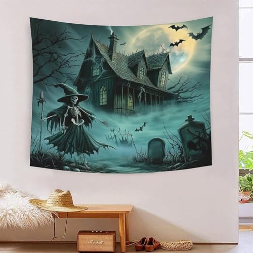 ICFGHJQRS Horror Halloween 3D-Druck Wandteppich Poster Wanddekoration Tapestry Zubehör Trennwände Wandteppich für Wohnkultur 130 cm x 150 cm von ICFGHJQRS