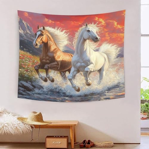 ICFGHJQRS Horse 3D-Druck Wandteppich Poster Wanddekoration Tapestry Zubehör Raumteiler Wandbehang Verwendet In Schlafzimmer, Wohnzimmer, Tagesdecke, Wanddekoration 130 cm x 150 cm ICFGHJQRS Horse 3D-Druck Wandteppich Poster Wanddekoration Tapestry Zubehör Raumteiler Wandbehang Verwendet In Schlafzimmer, Wohnzimmer, Tagesdecke, Wanddekoration 130 cm x 150 cm von ICFGHJQRS