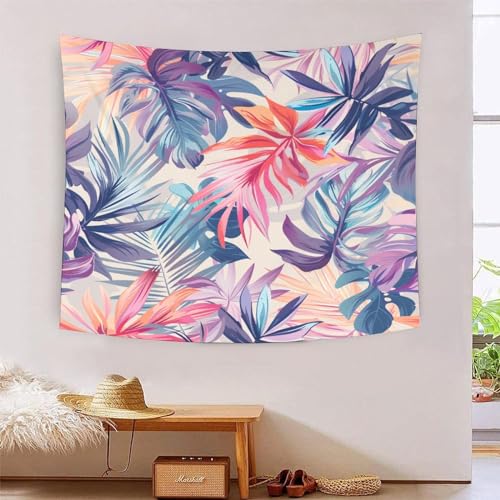 ICFGHJQRS Leaves 3D-Druck Wandteppich Poster Wanddekoration Tapestry Zubehör Trennwände Wandteppich Für Wohnzimmer Schlafzimmer 150cmx200cm von ICFGHJQRS