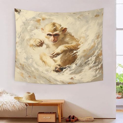 ICFGHJQRS Monkey 3D-Druck Wandteppich Poster Wanddekoration Tapestry Zubehör Trennwände Wandteppich für Haus, Büro, Schlafsaal, Dekoration für Innen- und Außenbereich 150 cm x 200 cm ICFGHJQRS Monkey 3D-Druck Wandteppich Poster Wanddekoration Tapestry Zubehör Trennwände Wandteppich für Haus, Büro, Schlafsaal, Dekoration für Innen- und Außenbereich 150 cm x 200 cm von ICFGHJQRS