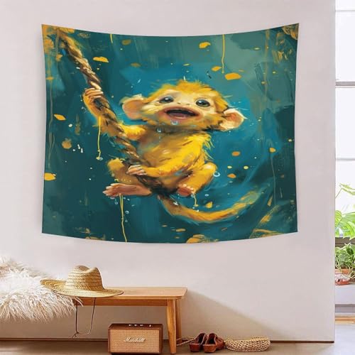 ICFGHJQRS Monkey 3D-Druck Wandteppich Poster Wanddekoration Tapestry Zubehör Trennwände Wandteppich für Wohnkultur 150 cm x 200 cm ICFGHJQRS Monkey 3D-Druck Wandteppich Poster Wanddekoration Tapestry Zubehör Trennwände Wandteppich für Wohnkultur 150 cm x 200 cm von ICFGHJQRS