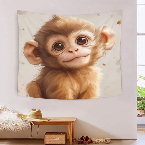 ICFGHJQRS Monkey 3D-Druck Wandteppich Poster Wanddekoration Tapestry Zubehör Trennwände Wandteppich für Wohnzimmer Schlafzimmer 130 cm x 150 cm ICFGHJQRS Monkey 3D-Druck Wandteppich Poster Wanddekoration Tapestry Zubehör Trennwände Wandteppich für Wohnzimmer Schlafzimmer 130 cm x 150 cm von ICFGHJQRS