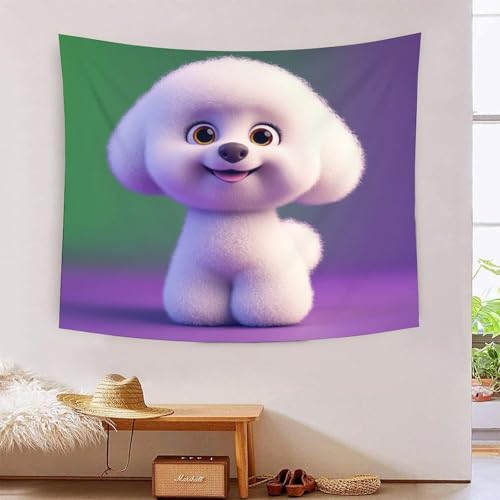 ICFGHJQRS Poodle 3D-Druck Wandteppich Poster Wanddekoration Tapestry Zubehör Trennwände Wandteppich für Haus, Büro, Schlafsaal, Dekoration für Innen- und Außenbereich 100 cm x 150 cm ICFGHJQRS Poodle 3D-Druck Wandteppich Poster Wanddekoration Tapestry Zubehör Trennwände Wandteppich für Haus, Büro, Schlafsaal, Dekoration für Innen- und Außenbereich 100 cm x 150 cm von ICFGHJQRS