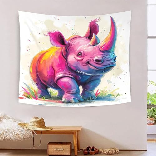 ICFGHJQRS Rhinoceros 3D-Druck Wandteppich Poster Wanddekoration Tapestry Zubehör Raumteiler Tapisserie Für Wohnzimmer Schlafzimmer Schlafsaal 180cmx230cm ICFGHJQRS Rhinoceros 3D-Druck Wandteppich Poster Wanddekoration Tapestry Zubehör Raumteiler Tapisserie Für Wohnzimmer Schlafzimmer Schlafsaal 180cmx230cm von ICFGHJQRS