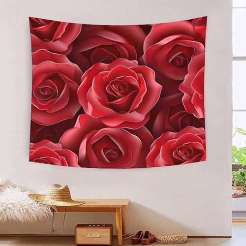 ICFGHJQRS Rose Druck 3D Wandteppich Poster Wanddekoration Tapestry Zubehör Raumteiler Tapisserie Für Schlafzimmer, Wohnzimmer, Schlafsaal 180cmx230cm ICFGHJQRS Rose Druck 3D Wandteppich Poster Wanddekoration Tapestry Zubehör Raumteiler Tapisserie Für Schlafzimmer, Wohnzimmer, Schlafsaal 180cmx230cm von ICFGHJQRS