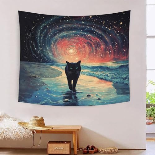 ICFGHJQRS Space Cat 3D-Druck Wandteppich Poster Ornament Wandkunst Wandbild Stoff Wand hängende Dekoration für Schlafzimmer Wohnzimmer 130 cm x 150 cm ICFGHJQRS Space Cat 3D-Druck Wandteppich Poster Ornament Wandkunst Wandbild Stoff Wand hängende Dekoration für Schlafzimmer Wohnzimmer 130 cm x 150 cm von ICFGHJQRS