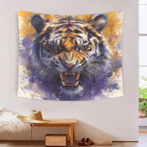 ICFGHJQRS Tiger 3D-Druck Wandteppich Poster Ornament Wandkunst Tapestry Zubehör Raumteiler Wandteppich für Schlafzimmer Wohnzimmer 100cmx150cm ICFGHJQRS Tiger 3D-Druck Wandteppich Poster Ornament Wandkunst Tapestry Zubehör Raumteiler Wandteppich für Schlafzimmer Wohnzimmer 100cmx150cm von ICFGHJQRS