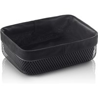 Brotkorb, Korb aus Metall/Baumwolle, 27,5 x 20 x 8,5 cm Brotkorb, Korb aus Metall/Baumwolle, 27,5 x 20 x 8,5 cm von ICH-ZAPFE