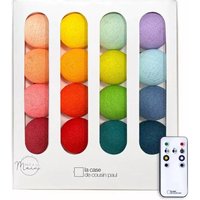 Cousin Paul Lichterketten, Led Girlande - RAINBOW, In der Box, Mehrfarbig von ICH-ZAPFE