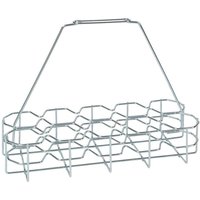 Glasträger für 10 Gläser Getränke- & Geschirrkorb aus Metall (verzinkt) von ICH-ZAPFE