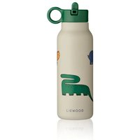 Liewood Kinder Wasserflasche, Trinkflasche Falk 350 ml - Recycelter Edelstahl, Isoliert, Auslaufsicher, Farbe: Dinosaurier / Nebel Liewood Kinder Wasserflasche, Trinkflasche Falk 350 ml - Recycelter Edelstahl, Isoliert, Auslaufsicher, Farbe: Dinosaurier / Nebel von ICH-ZAPFE