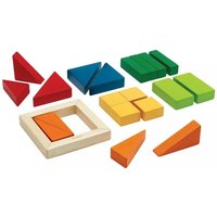 Plan Toys - Holzbausteine - Geo Blöcke Unit Link Plan Toys - Holzbausteine - Geo Blöcke Unit Link von ICH-ZAPFE