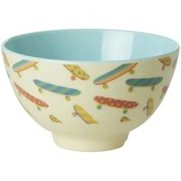 RICE Teller, Schüssel - Skateboard Print, Melamin, Größe: klein von ICH-ZAPFE