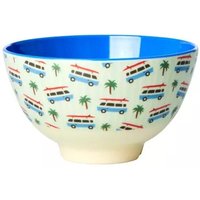 RICE Teller - Cars Print - Hellblau, Melamin, Größe: mittel RICE Teller - Cars Print - Hellblau, Melamin, Größe: mittel von ICH-ZAPFE