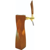 Schanksäule, Modell "Flax", Bronze, Goldeinsatz, 1-leitig von ICH-ZAPFE