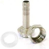 Sechskantmutter 5/8, Tülle gerade 7mm, Dichtung für Bier und CO2 Schlauch Sechskantmutter 5/8, Tülle gerade 7mm, Dichtung für Bier und CO2 Schlauch von ICH-ZAPFE