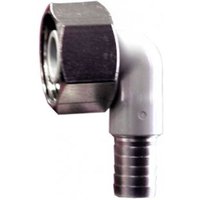 Winkelverschraubung CNS 90° für Bierschlauch 5/8 Zoll, NW 10mm Winkelverschraubung CNS 90° für Bierschlauch 5/8 Zoll, NW 10mm von ICH-ZAPFE