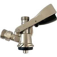 Zapfkopf - Keg Verschluss Korb - Fitting, oberer Ausgang (Kelleranstich) von ICH-ZAPFE