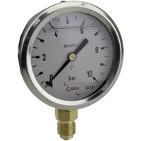 ICH - Manometer 63R-1.MGE Anschluss (Manometer): Unterseite -1 bis 0 bar Außengewinde 1/4' 1 St. von ICH