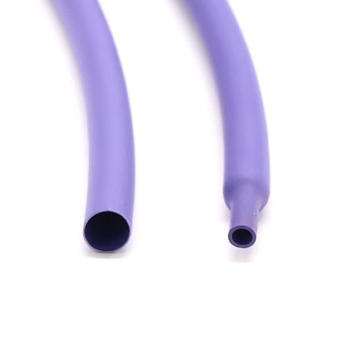 1M Lila Durchmesser 1 2 3 4 5 6 7 8 9 10 12 14 16 20 25 30 40 50 mm Schrumpfschlauch 2:1 Polyolefin Thermokabelhülse isoliert (Color : Purple, Size : 16mm x 1 Meter) von ICOBES