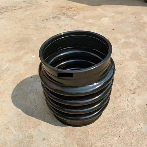 ICOBES 1 Stück schwarz for Wacker Stampfer Faltenbalg BS600, BS700 OEM 1006882 Wellrohr Betonmaschinenteile 170 x 245 mm von ICOBES
