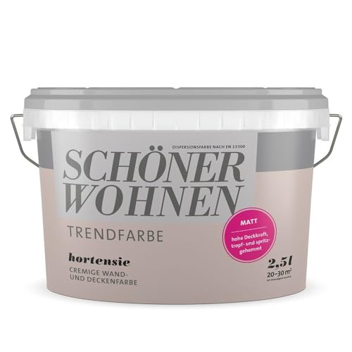 Schöner Wohnen Trendfarbe hortensie Matt 1 Liter von AWEHIRU