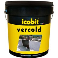 Kalter bituminöser Asphalt wasserdichtem Schutz Icobit Vercold - 4 Kg von ICOBIT