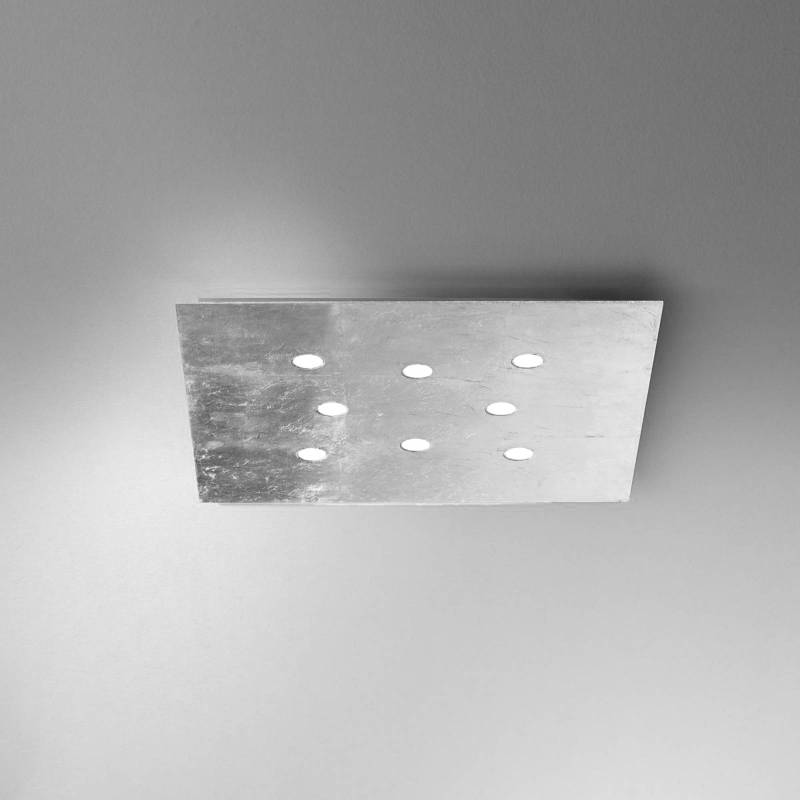ICONE Slim - flache LED-Deckenleuchte 8-fl. weiß von ICONE