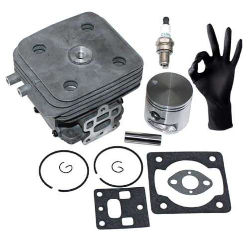 Big Bore Zylinderkolben-Set für RedMax Zenoah BCZ4500DL BCZ4500DW BCZ4500CL BCZ4505DW BCZ4505CL BKZ4500DL BKZ4505DL GZ45N 848GD01211,848GD041A2 von ICOOYO