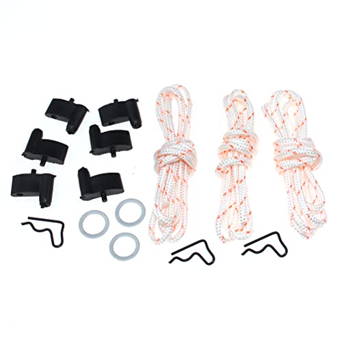 ICOOYO Starterseilfeder und Klammer für Stihl FC55 FC56 BG45 BG46 BG55 BG65 BG85 BR45C HS45 HS46 HS81 HS86 BT45 FS45 FS46 FS55 FS56 FS87 FS90 FS91 KM55 KM56 KM90 MM55 von ICOOYO