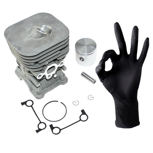 ICOOYO Zylinderkolben-Set für Husqvarna 124C 124L 124R 125C 125L 125LD 125LDX 125E 125R 125RD 125RJ 128C 128CD 128L 128LD 128LDX 128L 128LD 128LDX 128LX 128LX 128L 8DJX 12 8R 128RJ von ICOOYO