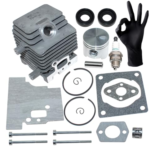ICOOYO Zylinderkolben-Set für Stihl FC75 FC85 FH75 FR85 FR85T FS75 FS80 FS85 HL75K HL75 HS75 HS85 HT70 HT75 KM85 KW85,4137 020 1201 von ICOOYO