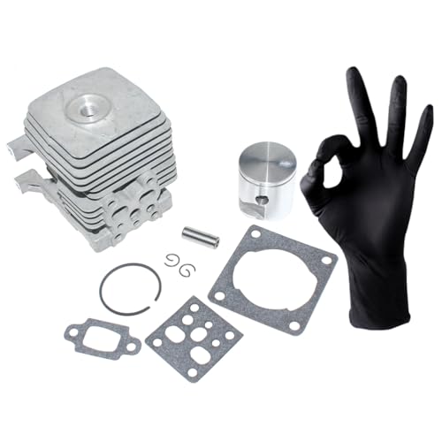 ICOOYO Zylinderkolben-Set für Stihl FS38 2-Mix FS55 2-Mix FS55R 2-Mix HS45 2-Mix HS52 4140 020 1206,4228 020 1200 von ICOOYO