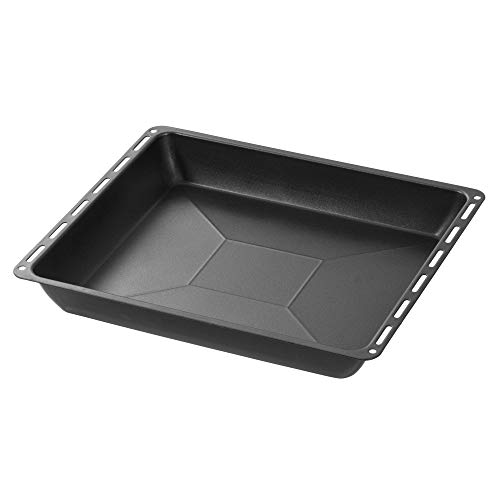 ICQN 445 x 375 x 50 mm Antihaft-Beschichtung Backblech, Extra Tiefe, Passend für Whirlpool, Ignis, Bauknecht, Indesit, Algor, Neckermann, Lloyds, Non-Stick, 44,5 x 37,5 x 5 cm von ICQN