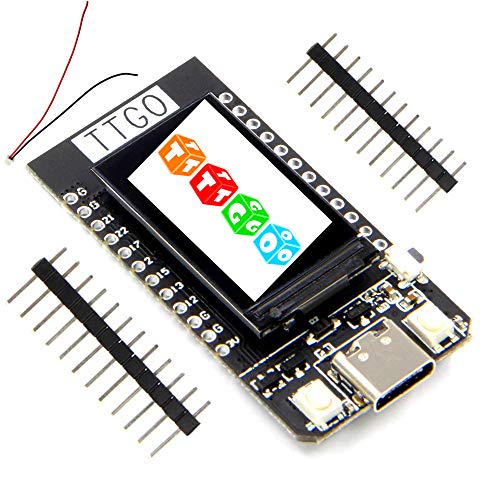 ICQUANZX T-Display ESP WiFi und Bluetooth Modul Entwicklungsboard für Arduino 1.14 Zoll LCD von ICQUANZX