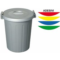 ICS - Bidon für eine separate Sammlung mit Deckel und grauen Griffen - 25 Lt. von ICS