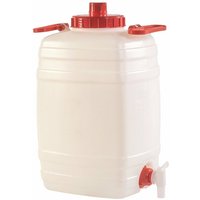 ICS - Polyethylen -Lebensmittelbehälter mit Entlüftung und tap - 25 lt. von ICS