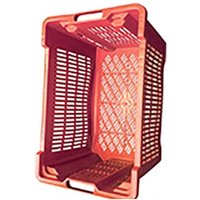 ICS - Offene, platzsparende Obst- und Gemüsekiste hdpe cm 52 x 42 h. cm 29 (245) von ICS