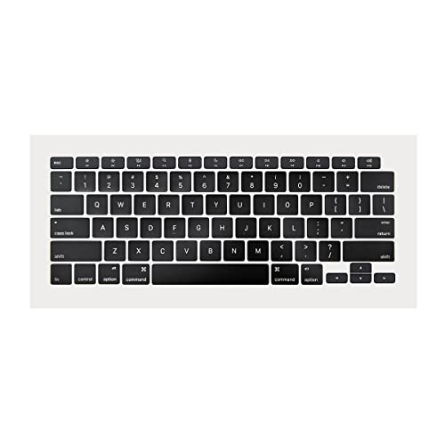 ICTION A2337 Tastenkappen, US-Standard-Ersatz für MacBook Air Retina 13 Zoll M1 A2337 Ende 2020 von ICTION