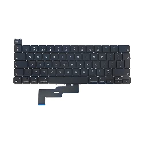 ICTION A2338 Tastatur UK-Standard-Ersatz für MacBook Pro Retina 13 Zoll M1 A2338 Ende 2020 Jahr von ICTION