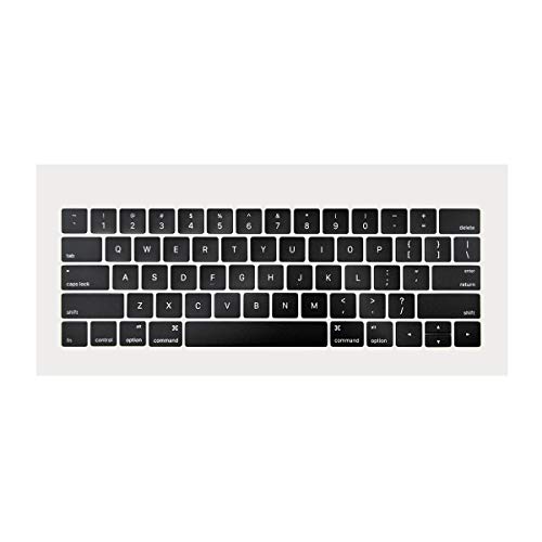 ICTION Ersatz-Tastenkappen für MacBook Pro A1706 (13 Zoll) und MacBook Pro 15 Zoll (33 cm) A1707 Touch Bar Ende 2016 Mitte 2017 von ICTION