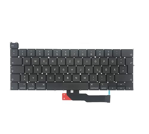 ICTION Neue Tastatur GR DE Germany Deutscher Standard Ersatz für MacBook Pro Retina 13 Zoll A2251 2020 Jahr von ICTION