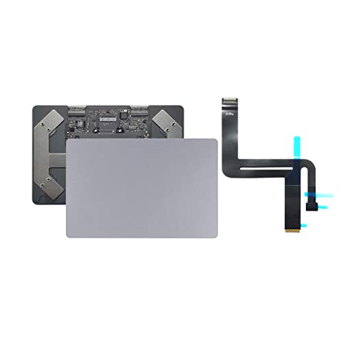 ICTION Touchpad-Trackpad für MacBook Air 33 cm (13 Zoll) A2179 Trackpad mit Flexkabel 2020 Jahre Weltraum Grau von ICTION