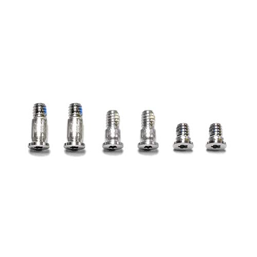 ICTION Unteres Gehäuseschrauben-Set für Apple MacBook Retina 13 Zoll A1708 Untere Gehäuseschrauben (Silber) von ICTION